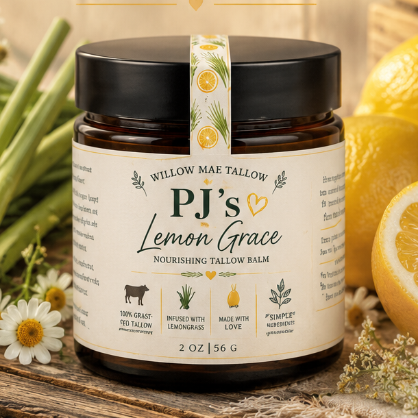 PJ's Lemon Grace Tallow Balm
