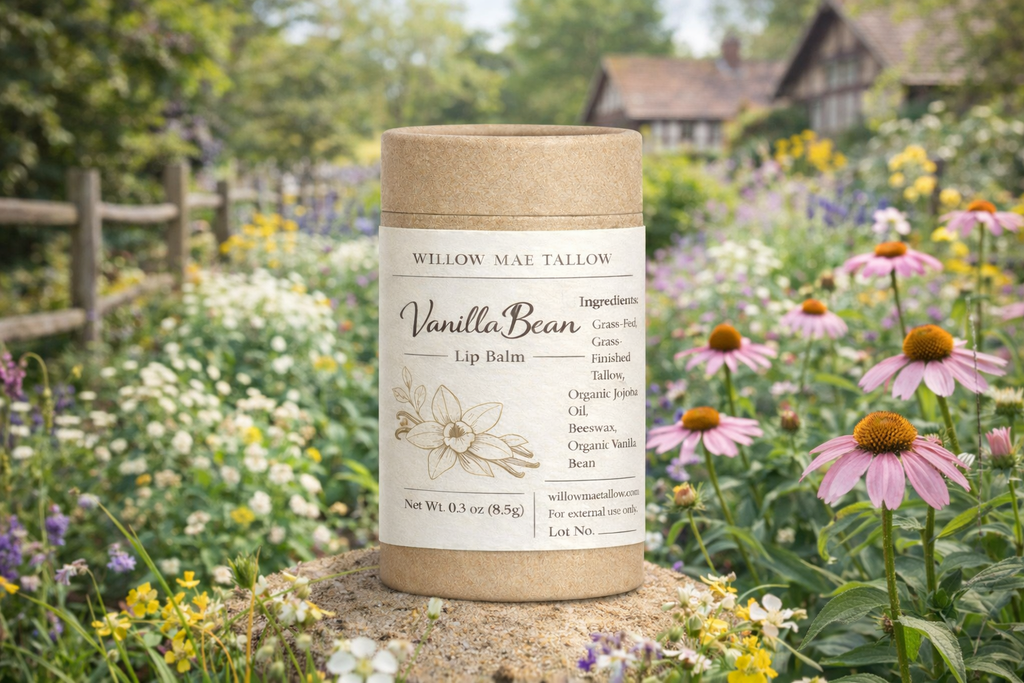 Vanilla Bean Tallow Lip Balm