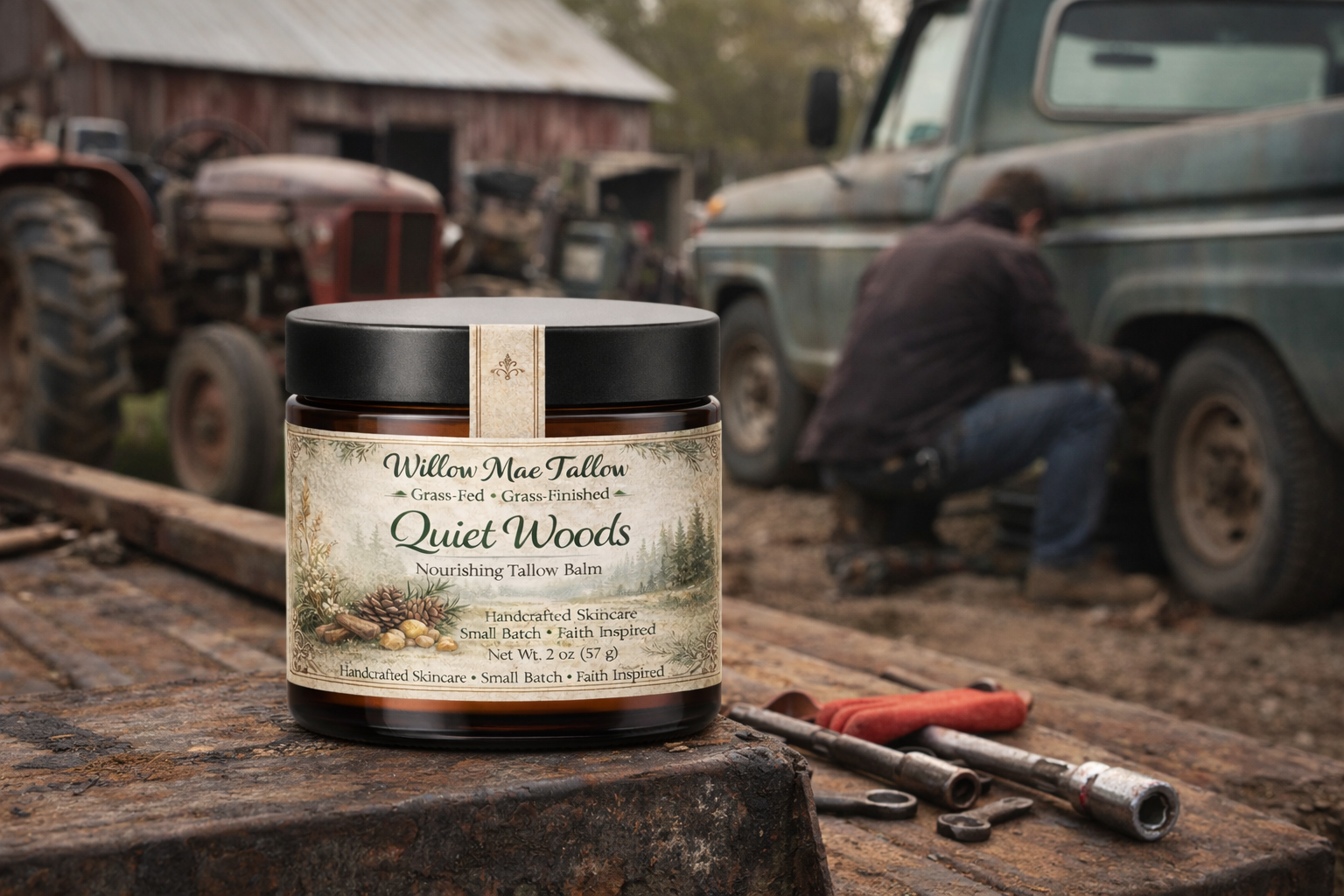 Quiet Woods Botanical Tallow Balm