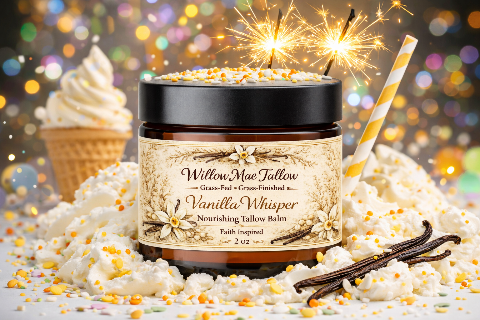 Vanilla Whisper Tallow Balm